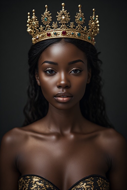 Naked-ebony-Queen-crown-stands-(8)