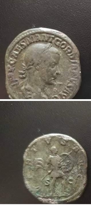 Sestercio de Gordiano III. VIRTVS AVG /S C Moneda10