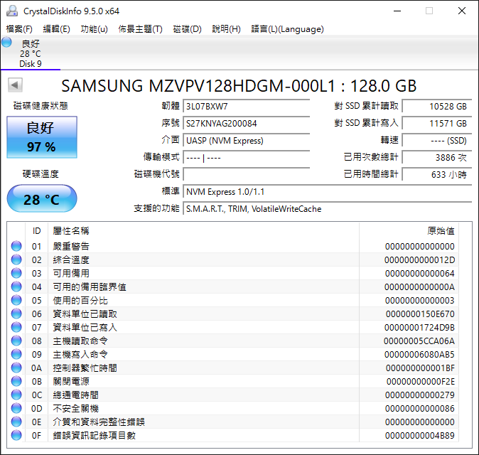 20251111Crystal Disk Info 20251111103310
