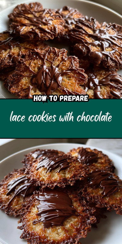 67-Lace Cookies with Chocolate- 7 Irresistible Secrets to Delight