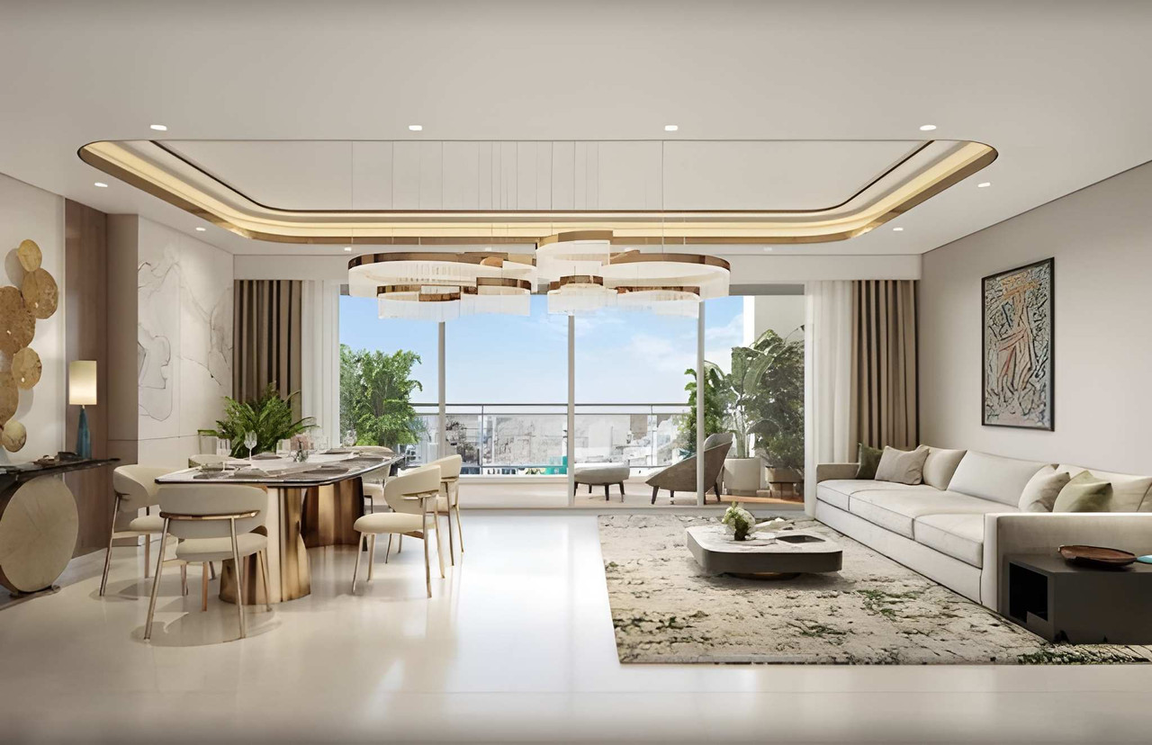 Expansive Double-Height Lounges