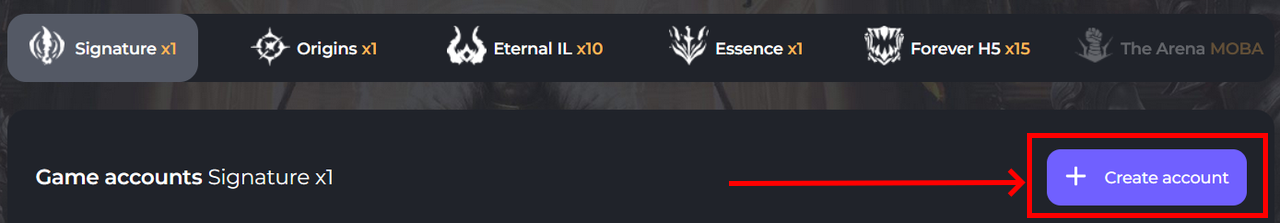 Create Account Image