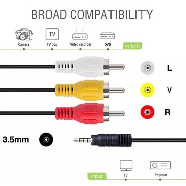 Cavo Alimentazione Per Videocamera Panasonic - Compatibile Con NV-GS17, NV-GS20, NV-GS21, Ecc. | 100cm Nero - Foto 10