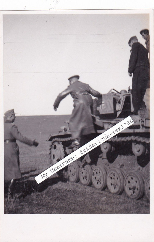 photo Tank Panzer PzKpfw III o. IV Turmschürze c