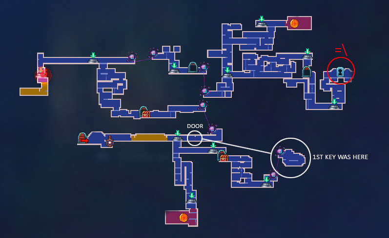 Dead cells карта локаций на русском с всеми дополнениями