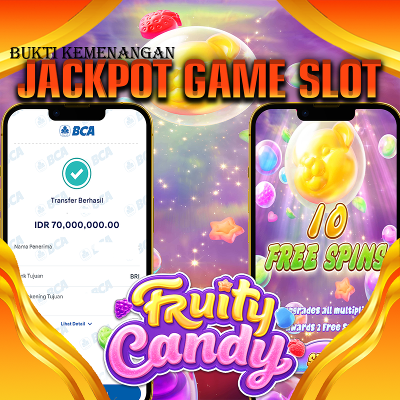 BUKTI JACKPOT 02 OCTOBER LEMBAGATOTO FRUITY CANDY Rp.70.000.000,- LUNAS