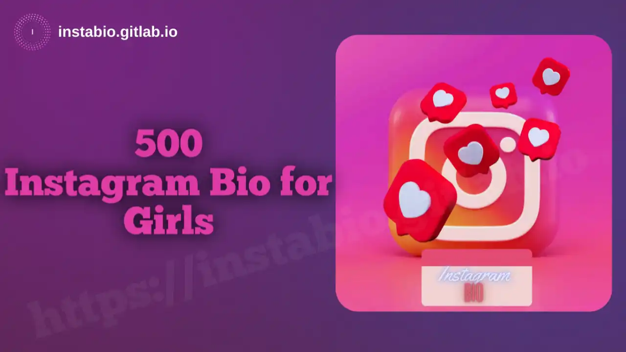 Instagram Bio for Girls