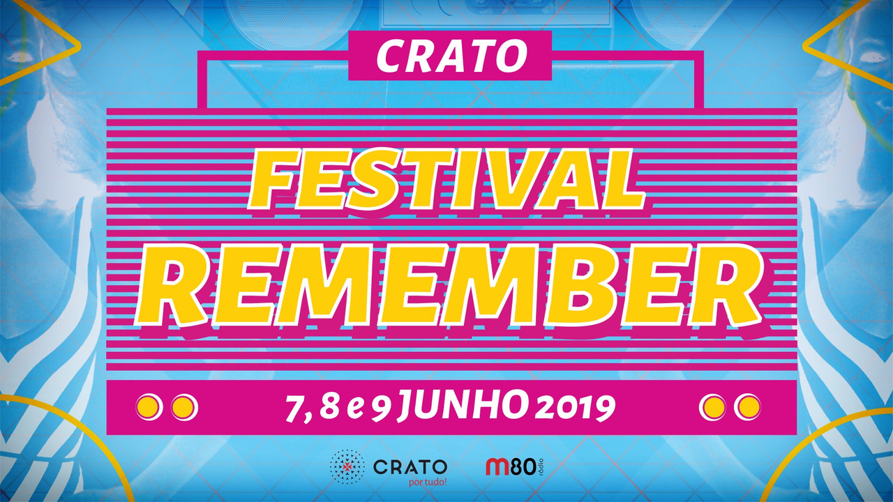CRATO: FESTIVAL REMEMBER DE 7 A 9 DE JUNHO