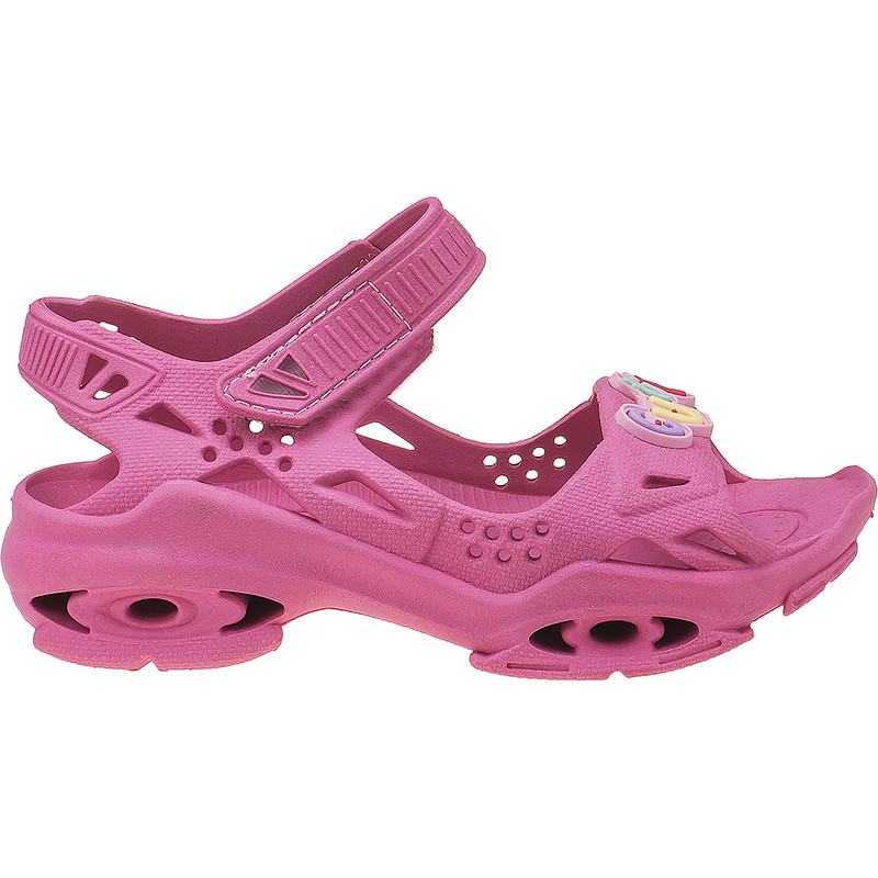 Sandália Papete com Velcro Decorada Cute miniatura 3