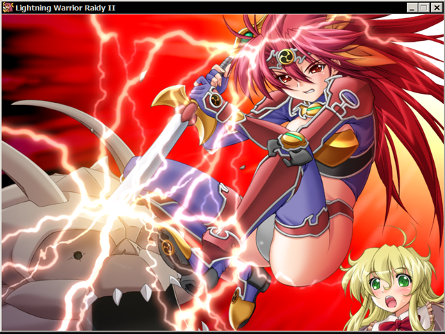 Lightning Warrior Raidy Cg
