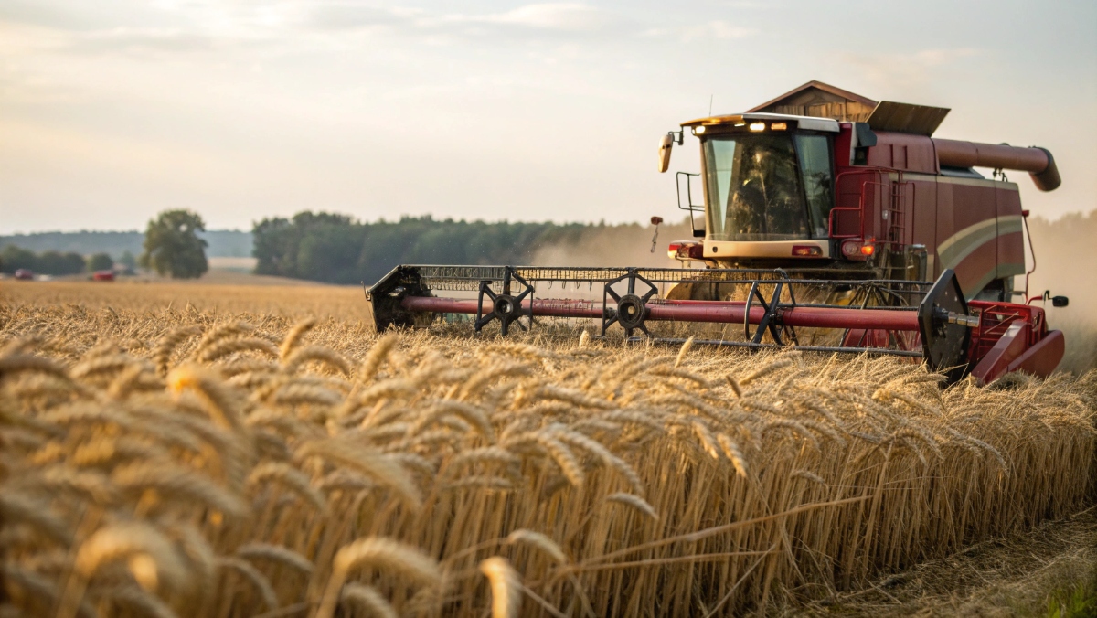 спецтехника в поле