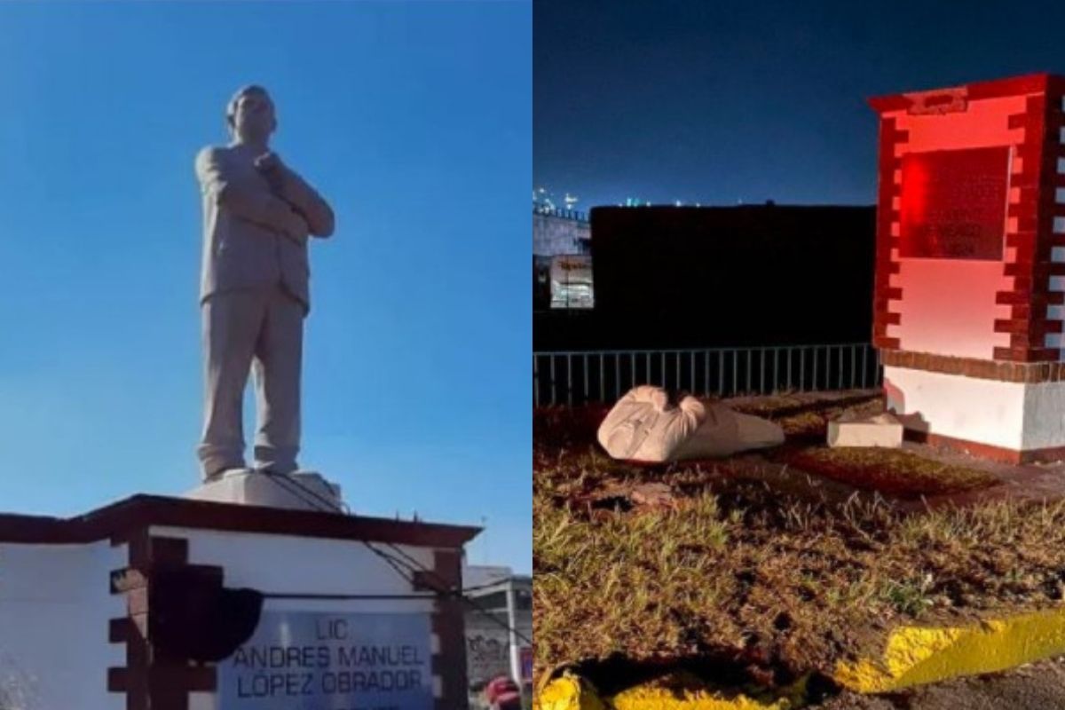 Así reaccionó Fernández de Cevallos por el derribamiento de la estatua de AMLO