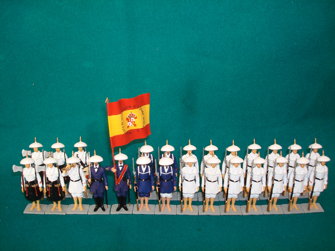 Regt Infantería de España nº 5 de Filipinas 1858 (2)