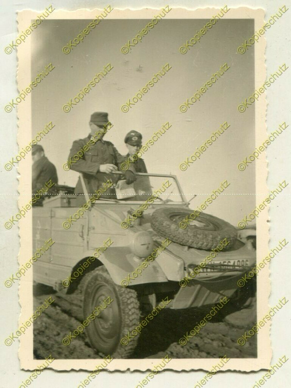 Foto, Wehrmacht, Pkw, VW Typ 82 Kübelwagen, Einsatz in Russland,