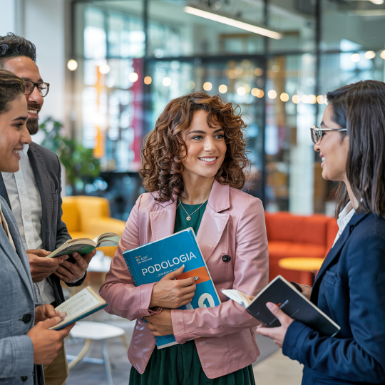Podólogo em ambiente profissional, mostrando preparação para o mercado pela Nível 1