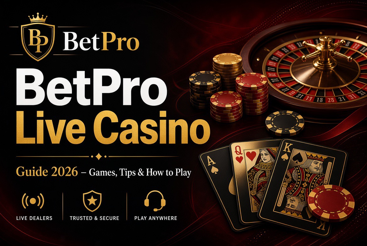 BetPro Live Casino Guide 2026 – Games, Tips & How to Play