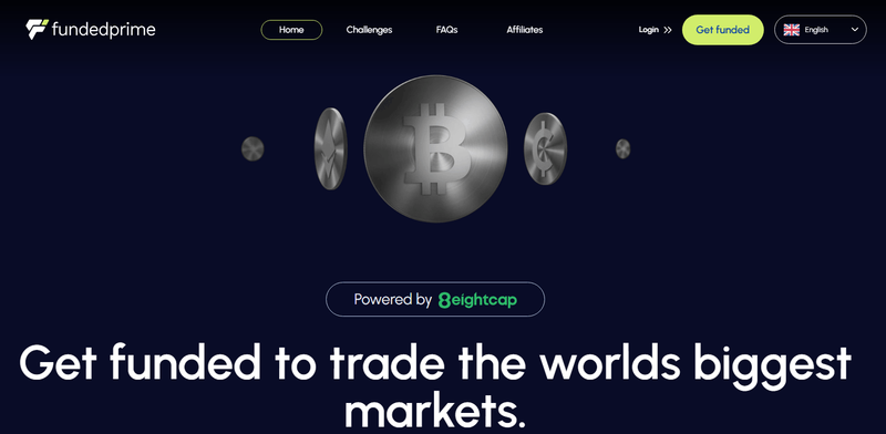 Fundedprime main page