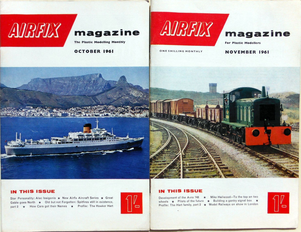 Airfix Magazine Vol.2 No.5&6 (Oct. & Nov. 1961)