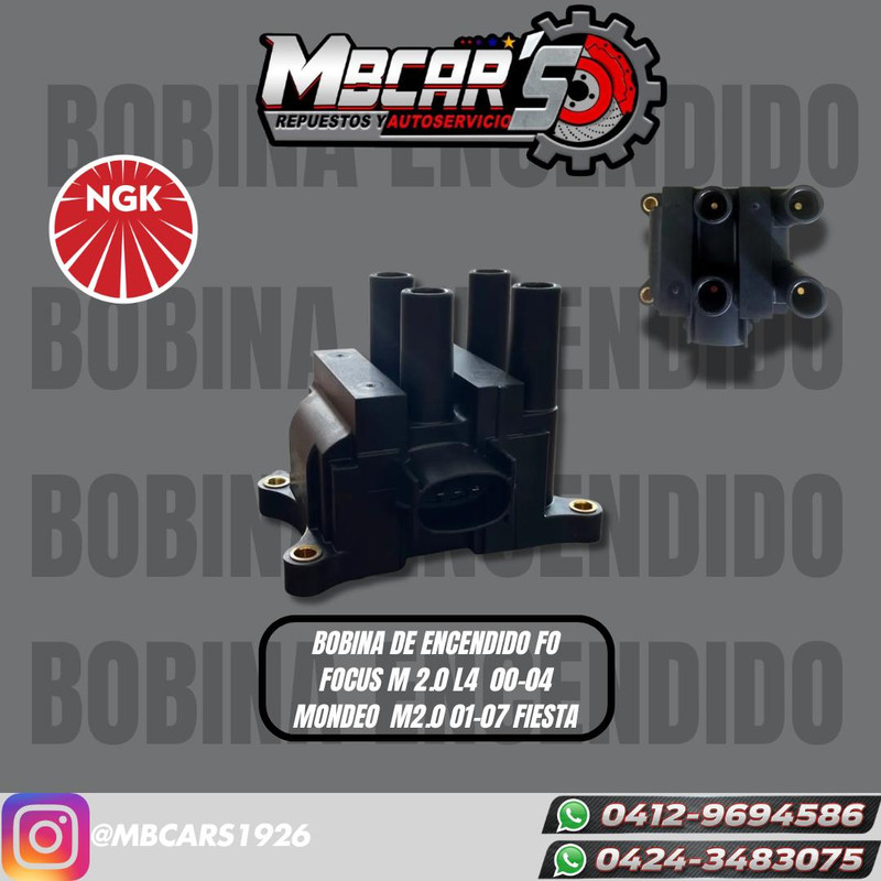 BOBINA DE ENCENDIDO FO FOCUS M2.0 L4 00-04 MONDEO M2.0L L4  01-07 FIESTA 