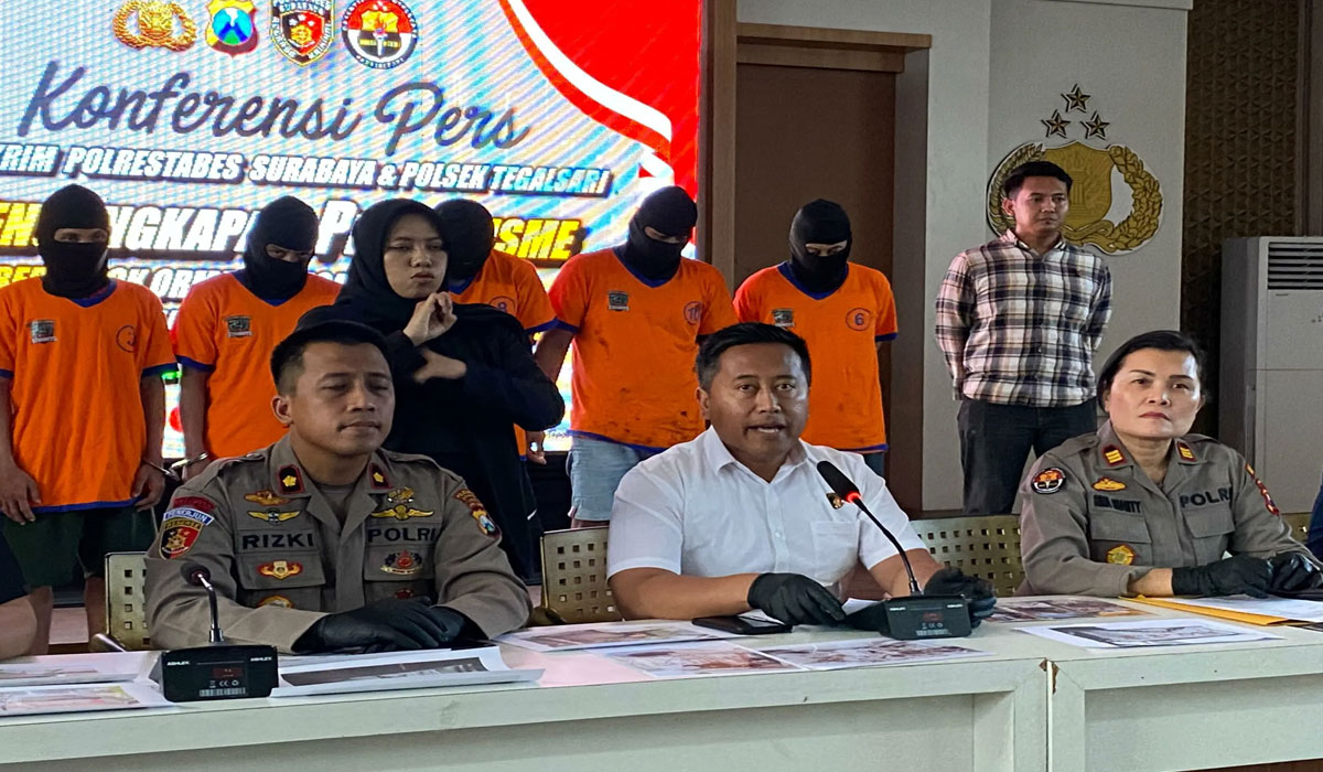 Anggota Ormas Surabaya Serobot Lahan Warga, Sewakan Tanpa Izin, 5 Pelaku Ditangkap!