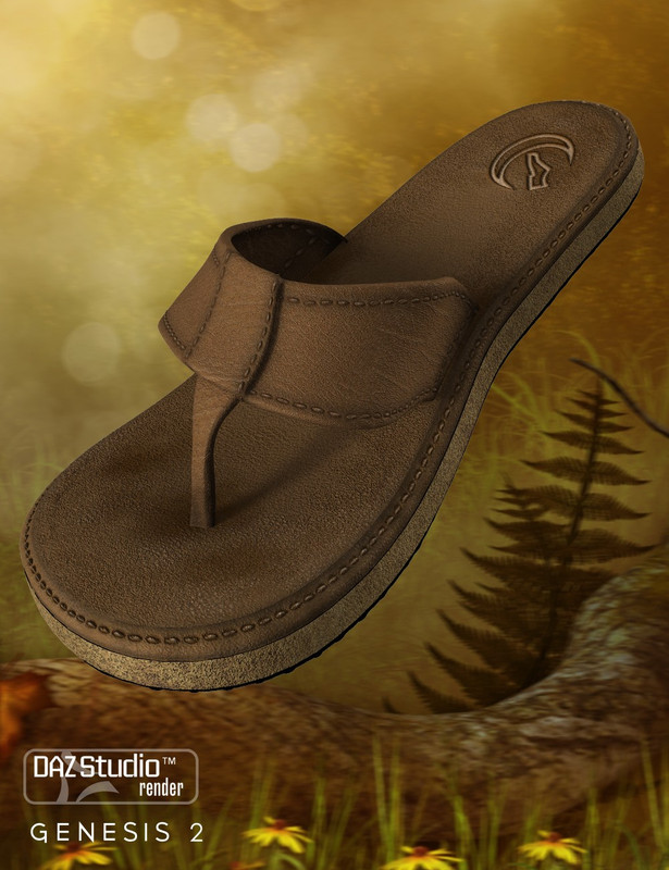 Flip Flops for Genesis 2 Male(s) Flip Flops for Genesis 2 Male(s)