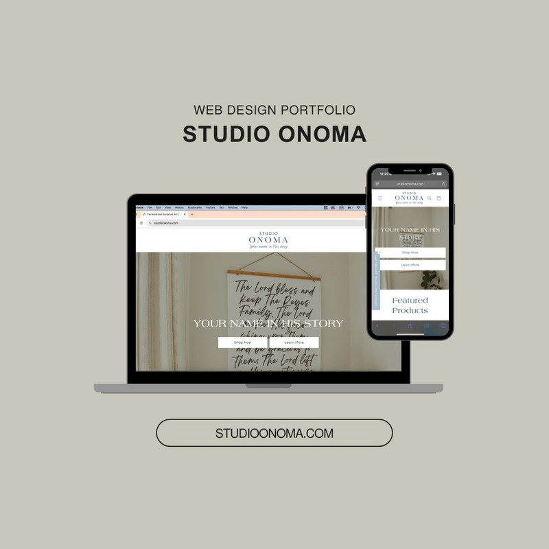 Studio Onoma Shopify Store