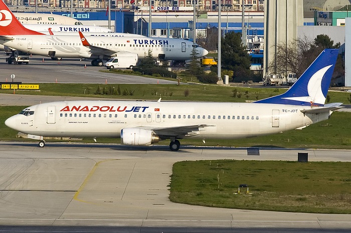 Ilustrasi - maskapai AndoluJet.