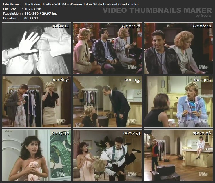 The Naked Truth - S01E04 - Woman Jokes While Husband Croaks!.mkv