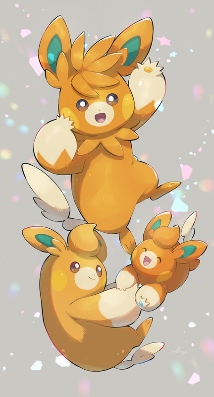 pawmi-pawmot-and-pawmo-pokemon-drawn-by-