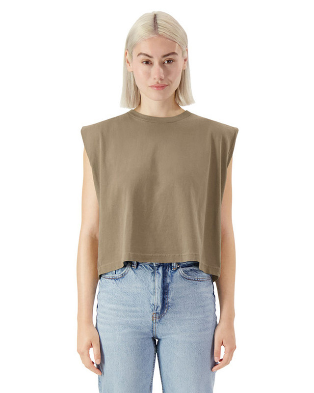 American Apparel Damen Garment Dyed Muscle Tank Top - 307GD - Bild 5 von 9