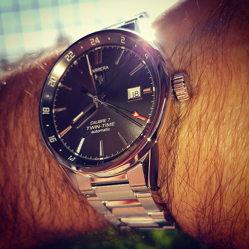 Tag Heuer Carrera Twin Time 41mm Caliber 7 WAR2012620 (2)