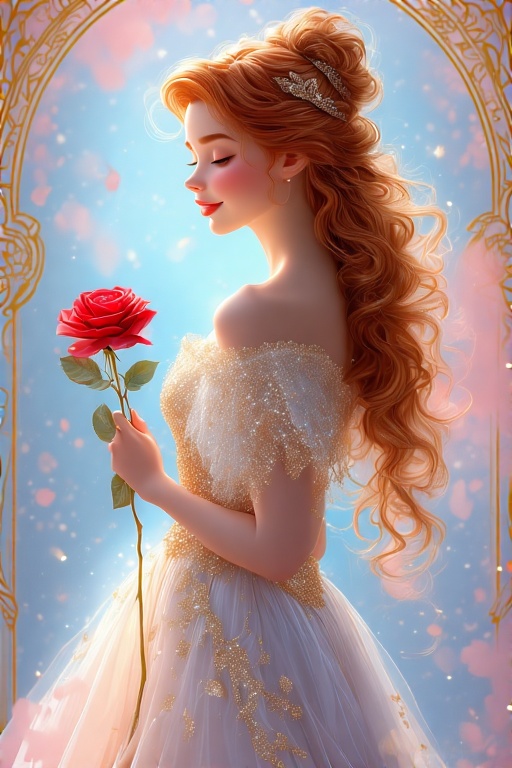 A-beautiful-Disney-style-princ-23