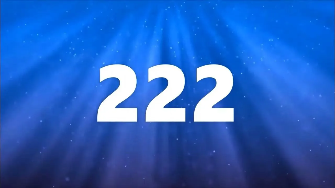 El Número Angelical 222: Un Mensaje de Equilibrio, Armonía y Fe