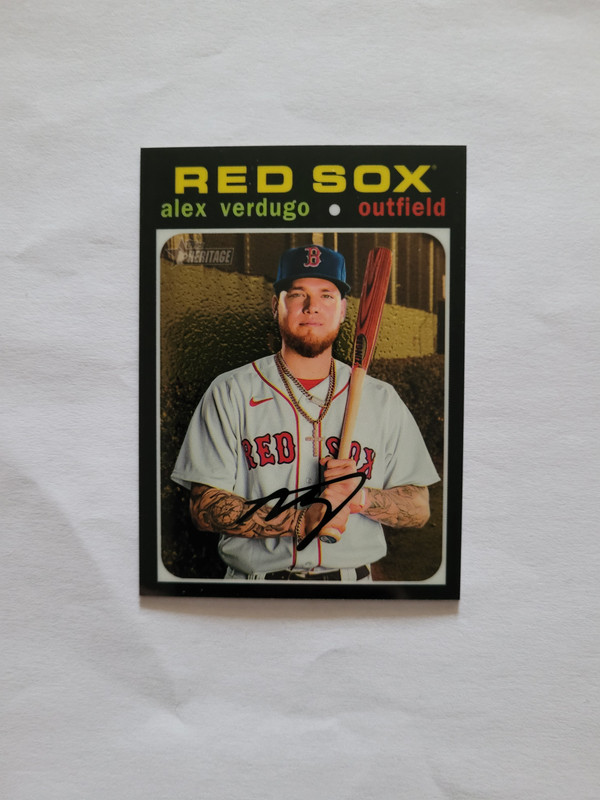 2020 Topps Heritage High Number Chrome Alex Verdugo-999-1