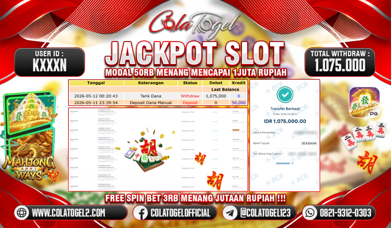 JACKPOT SLOT GACOR!!