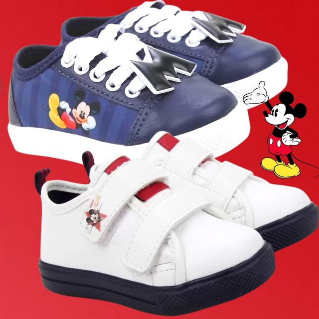Tênis Infantil Marvel Mickey Mouse Black Masculino – Disney