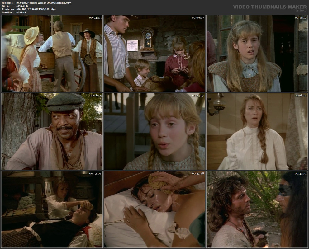 Dr. Quinn, Medicine Woman S01e02 Epidemic.mkv
