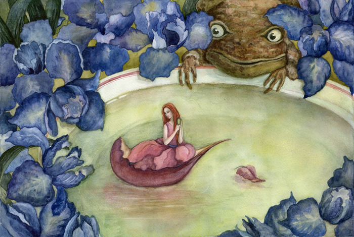 Картинки к рассказу дюймовочка