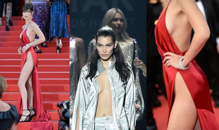 Bella Hadid's daring outfit
