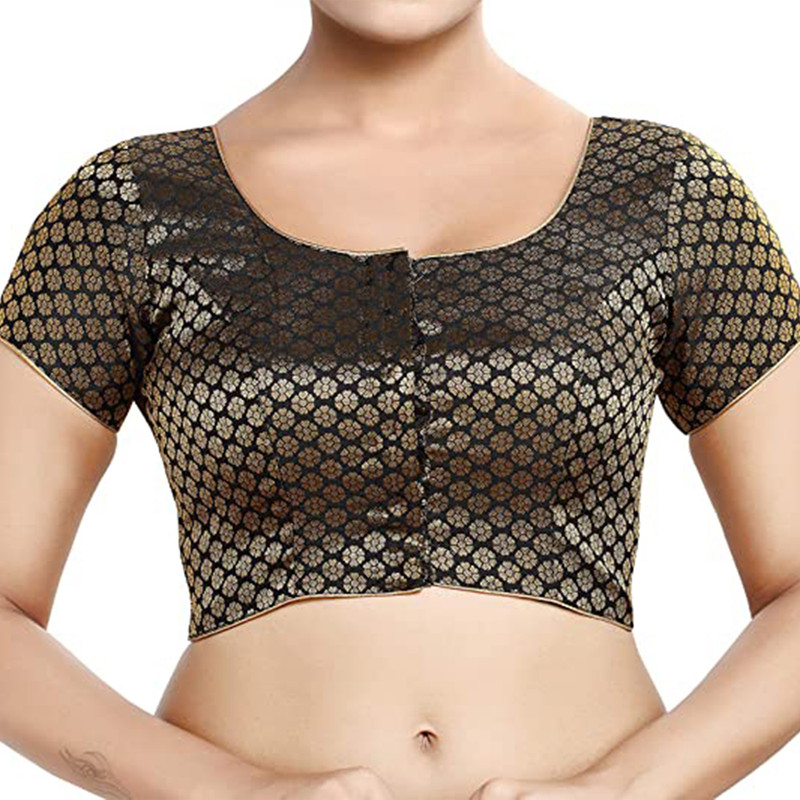 Readymade Sari Blouse Designer Stiched Lehenga Choli Crop Top Wedding Party Wear