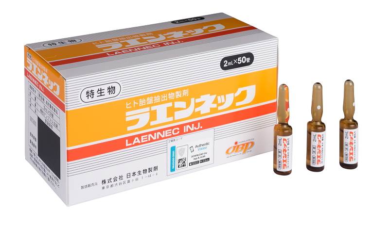 Laennec injection, Japan Bio Products