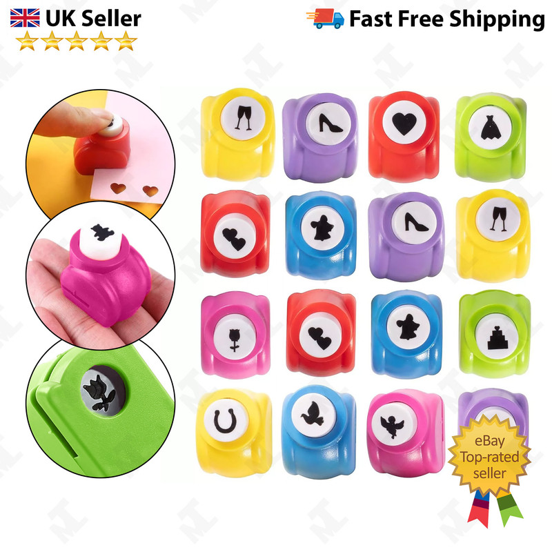 4x Mini Craft Hole Punch