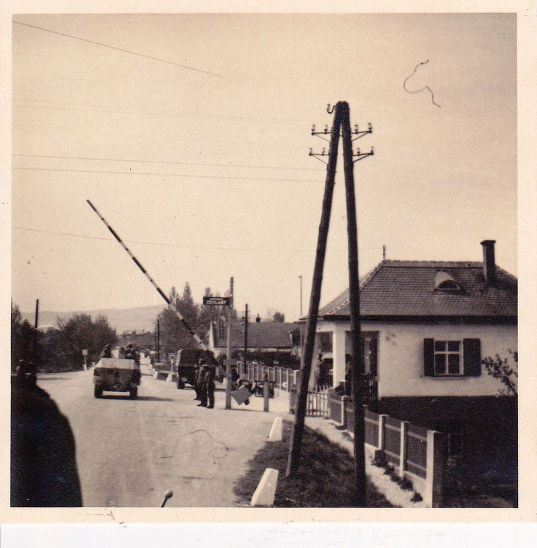 FOTO - Ung. - Österr. Grenze KITTSEE 1941