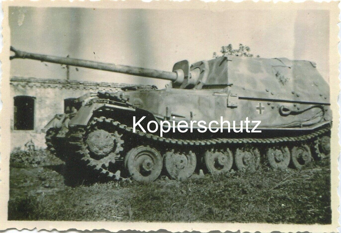 Panzerjäger Ferdinand  Elefant Jagdpanzer Tiger (P) SdKfz 184 (2).