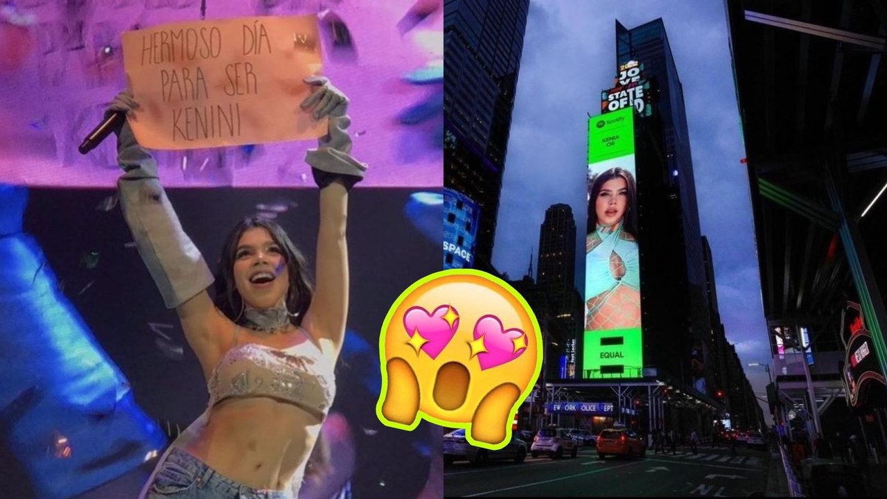 Kenia Os conquista Times Square con MÃa MÃa