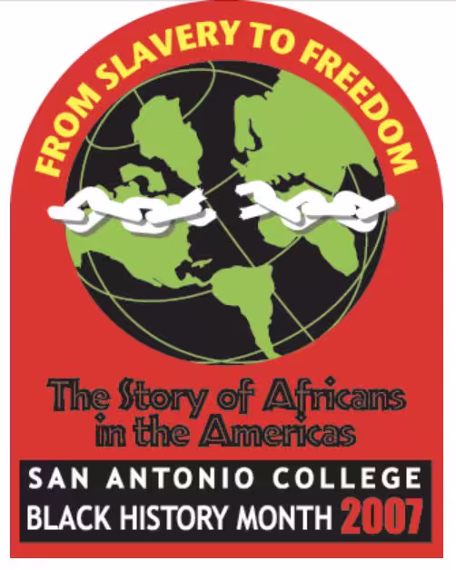 Logo for Black History Month, SAC