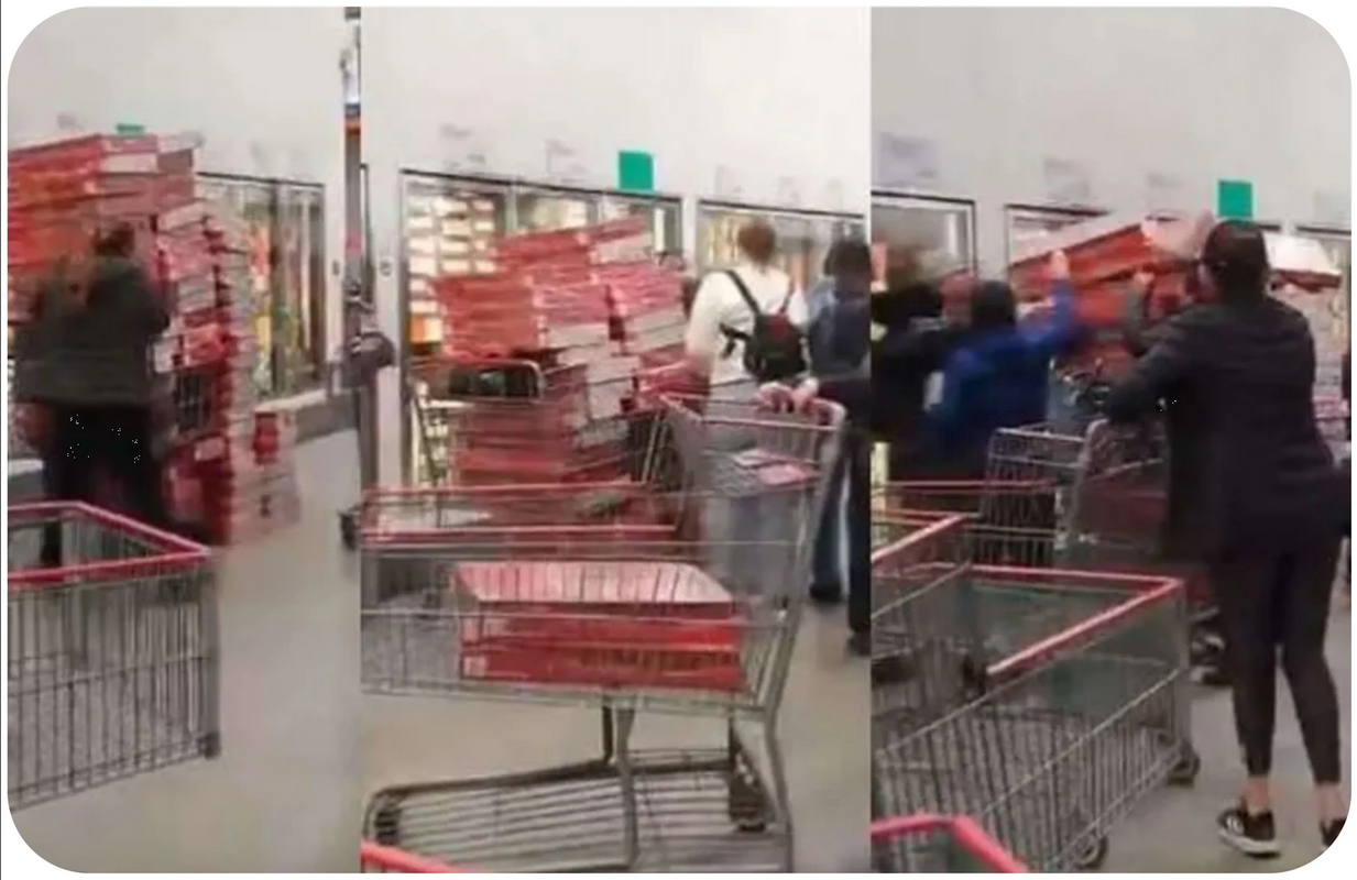Clientes de Costco se unen y arrebatan Roscas de Reyes a revendedora