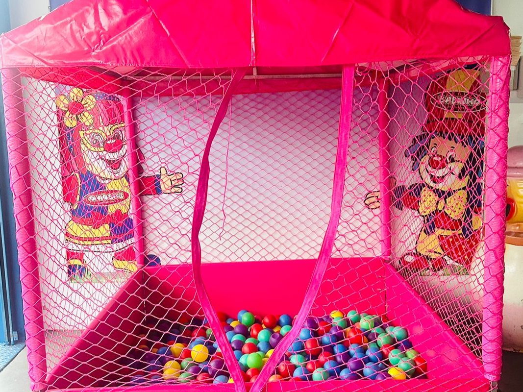 Piscina de Bolinhas Rosa