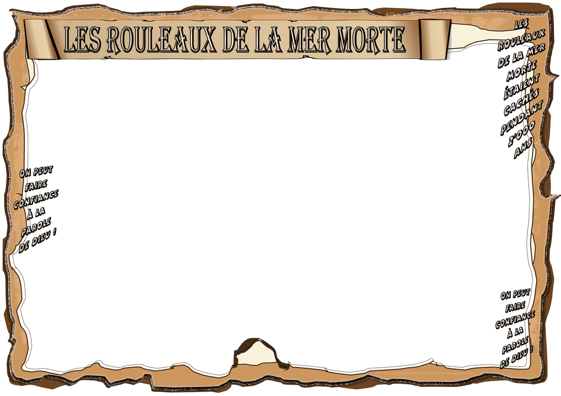 PGFE Scroll Frame-landscape FRENCH A4