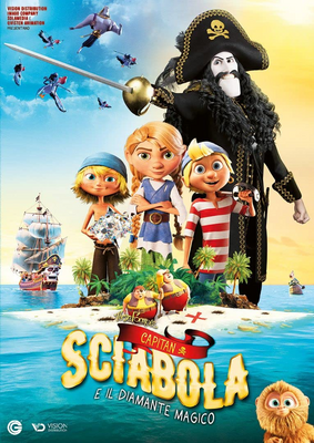 Capitan Sciabola e il diamante magico (2019) DVD 5 COPIA 1:1 ITA